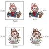 20PCS/SET Tattoo Stickers  LABUBU Stickers  Cartoon Tattoo Stickers  Disposable Tattoo Stickers  Fridge Stickers  Birthday Party