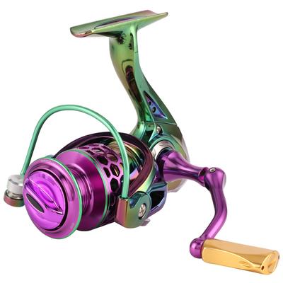 Durable Metal Spinning Reel 9+1BB Left Right Interchangeable High Speed Fishing Wheel(2000 )