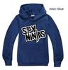 Nye Spy Ninjas Børnetøj Bomuld Hættetrøje Streetwear Sweatshirt Tegneserie Pullover Hip Hop Teenager Drenge Piger Tøj