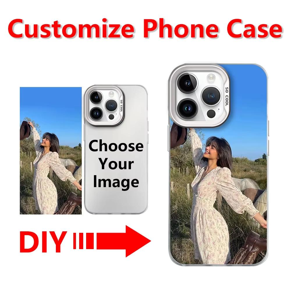 DIY Spring Time Photo Customized IMD Phone Case For Samsung S25 S24 Ultra S23 Ultra S22 S21 S20 Plus Note 20 S24FE S23FE Cover