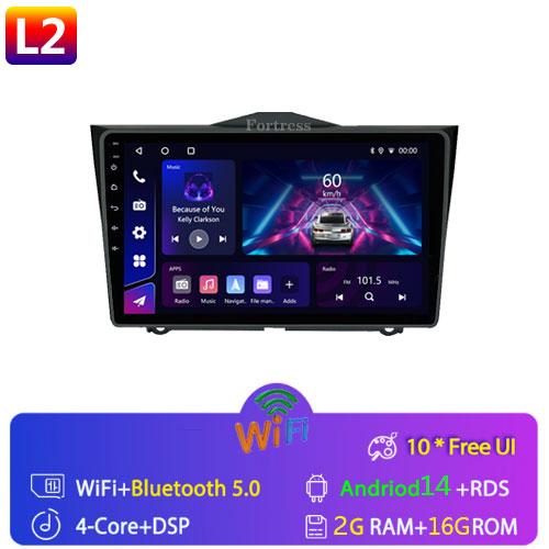 

2 Din Android 12 автомобильный стереомагнитола для LADA BA3 Granta Cross 2018 2019 GPS навигация мультимедиа видеоплеер Carplay авто экран