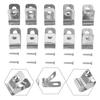 Stainless Steel Fence Wire Clamps for Agricultural Use Mounting Clips with Screws To Attach Wire Fencing To Wood Metal Posts