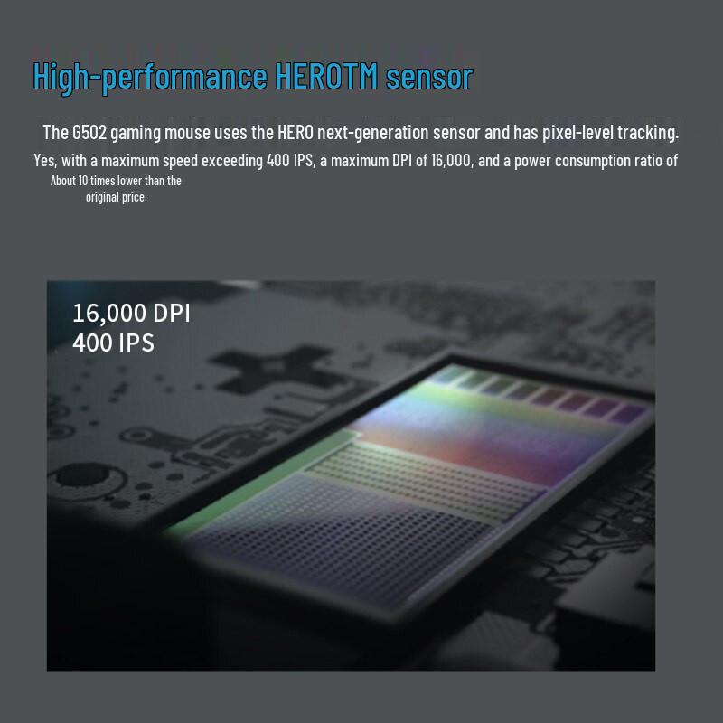 Logitech G502 HERO Wired Gaming Mouse