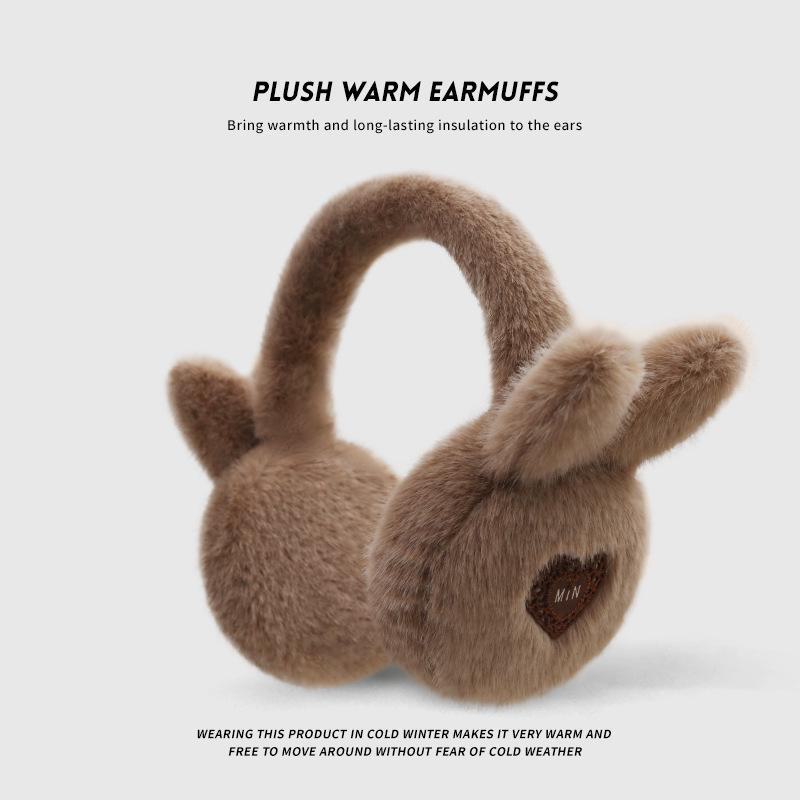 

Жіночі 2023 Мультяшні Навушники з Ведмедиками - Милі, Теплі Зимові Захист для Вух Love Rabbit Ears