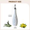 350 Ml Oil Bottle for Soy Syrup, Nordic Spout, Heat-resistant, with Lid, Olive Dispenser