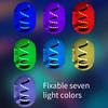 Modern Creative LED Night Lamp Spiral Desk Light RGB Color Dimmable For Bedroom Living Room Office Bedside Decoration Lighting