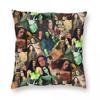 Type O Negative Peter Steele Dark Goth Square Pillowcase Polyester Zip Decor Throw Pillow Case Car Cushion Cover,