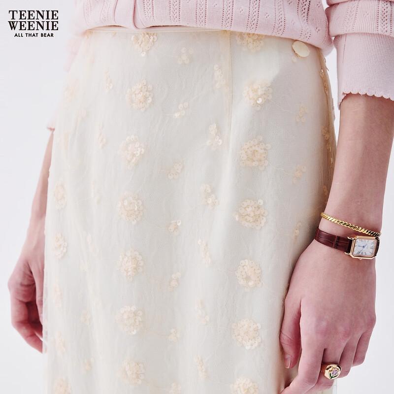 Teenie Weenie Bear Asymmetrical Long Skirt