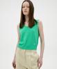 Leuba V-Neck Cotton Knit Vest - Emerald Green