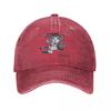 The Eras Tour Baseball Caps Vintage Distressed Denim Washed Headwear Unisex Outdoor Activities Gift Caps Hat