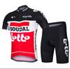 Completo da ciclismo a maniche corte, ad asciugatura rapida, abbigliamento da ciclismo traspirante