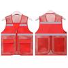 High Visibility Running Sports Vest Mesh Breathable Multicolors Warning Safety Protective Vest Reflective Strip