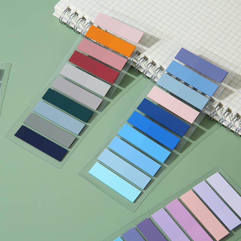Translucent Morandi Color Sticky Notes