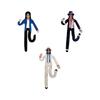 Plush Toy 3-Pack with Wire for Poseable Display - Soft Stuffed Figure Set for Collectors and Kids