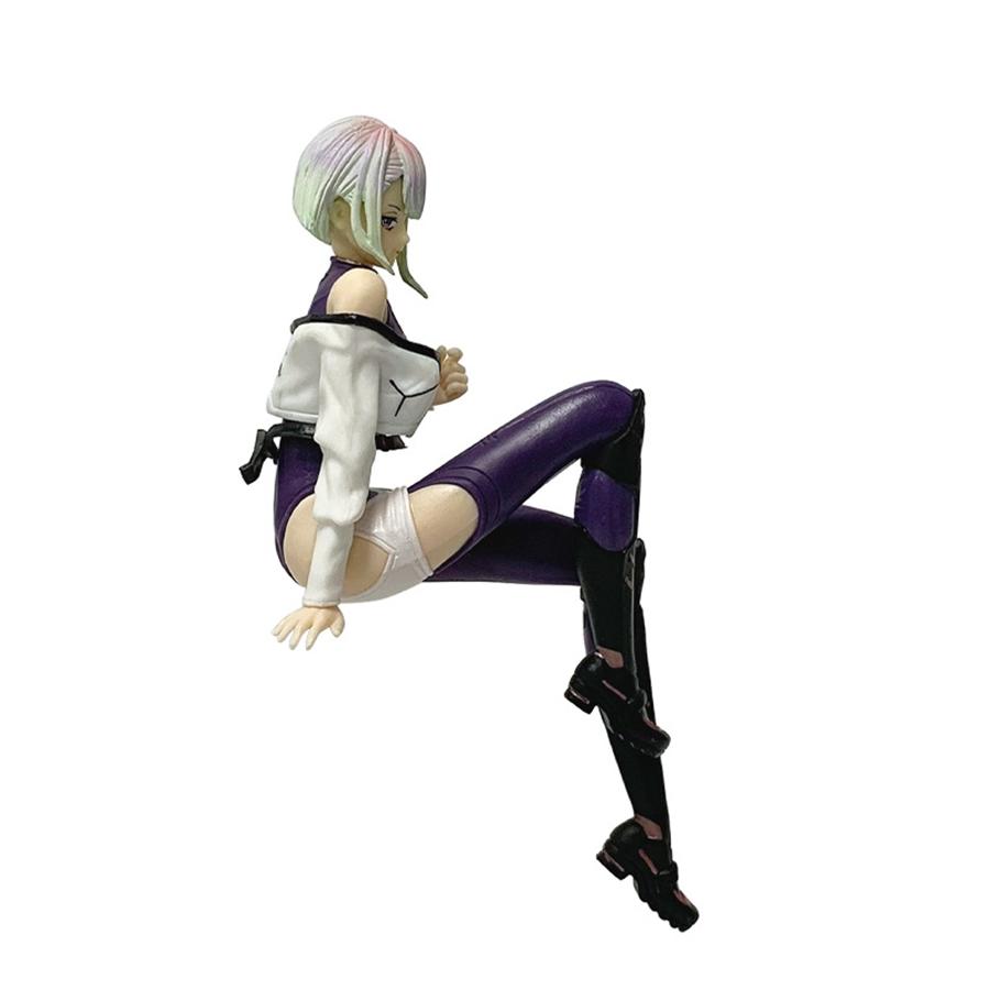 Cyberpunk 17cm Edgerunners Anime Figure Super Hacker Lucy Action Figure Street Man David Figurine PVC Adult Collection Model Toy