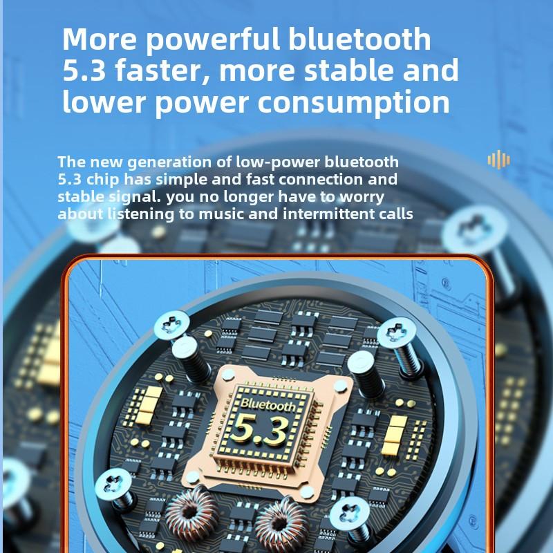 Bluetooth Headphone Neck Neck Wireless Motion Ultra Long Standby Battery Life Noise Reduction