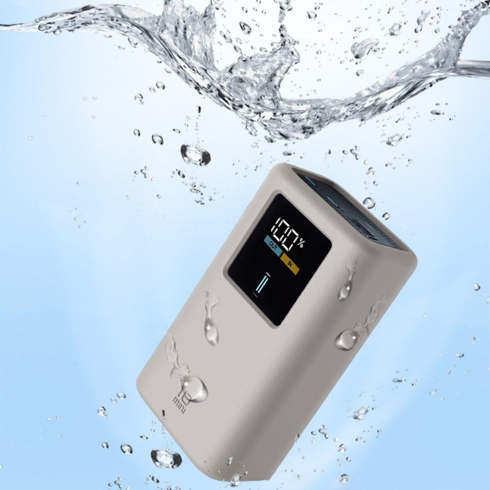 Shockproof Silicone Case Carrying Case for CUKTECH Model 10 Mini 10000mAh 55W Power Bank Travel