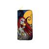Nightmare Before Christmas PU Long Zip Wallet for Women Single Zipper Clutch Makeup Bag Jack Skellington Print 3pcs
