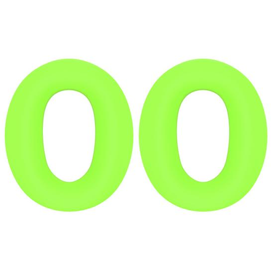 

1 пара защитных чехлов, мягкие силиконовые удобные сменные водонепроницаемые амбушюры для Sony WH-CH720N зелёный