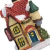 Resin Christmas Light House LED House Decorate Lighting Christmas Ornaments  Gifts