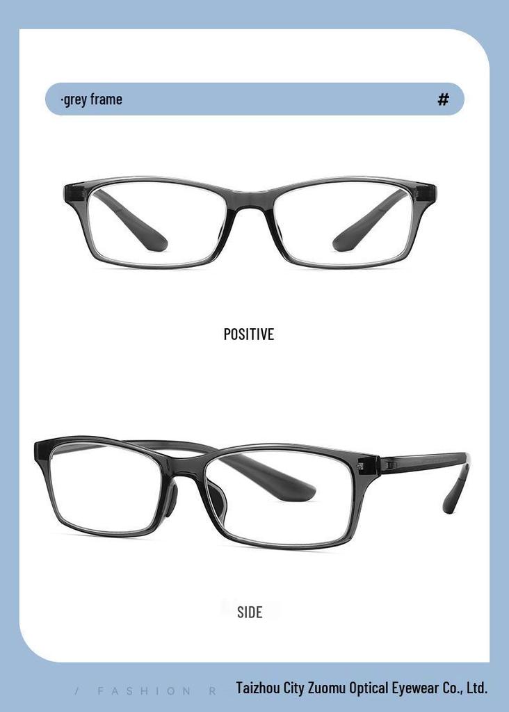 1938 Ultra-light Retro Anti-blue Light Reading Glasses – Clear, High-definition, Black Frame, Radiation Protection