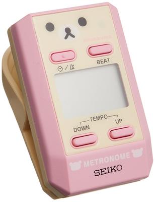 Metrónomo Digital SEIKO com Rilakkuma Edição Limitada DM51RKP Relógio, Edição, Rosa,