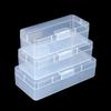 1 Stück Rechteckige Tragbare Transparente Box Langlebige Starke Aufbewahrungsbox Verpackungs-Kunststoffboxen Wasserdicht Staubdicht Aufbewahrungskoffer