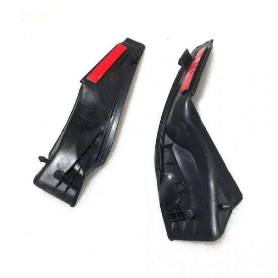 1Pair Front Wiper Side Cowl Extension Cover Trim For Toyota Highlander 2009-2013