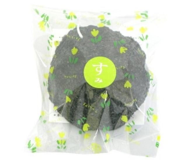 Угольные слойки Konjac Wa no Chikara Farm Yamamoto Farm, N-02 чёрный