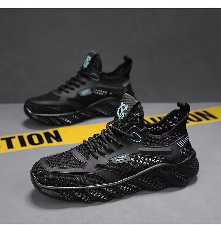 Fashion Men's Sneakers Lightweight Running Shoes 2025 Summer Mesh Brand Sneakers Breathable Casual Shoe Comfortable Men's Tennis