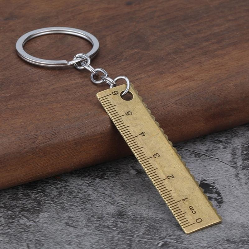 Pocket Jewelry Measurement Tool With Hanging Hook For Lapidary Crafts Precisions Rustproof Metal Scale