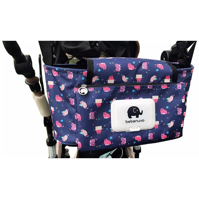 Waterproof Stroller Mummy Bag Baby Diaper Nappy Bag Baby Organizer Bag Travel Carriage Cart Basket Hook Stroller Accessories