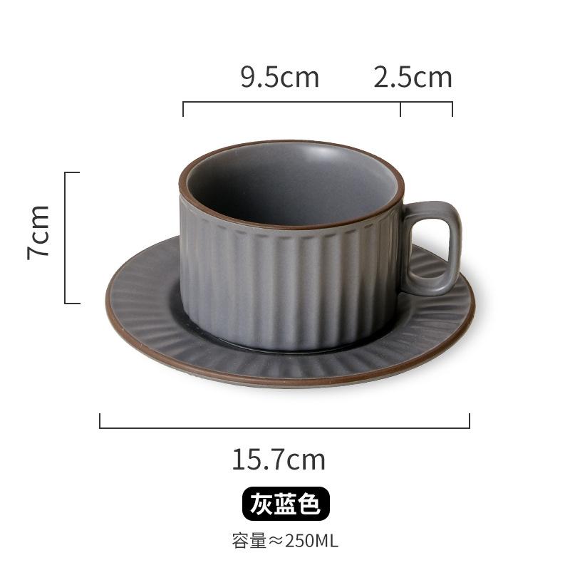 Ceramiczny Kubek Morandi Restauracja Kawiarnia Popołudniowa Herbata Latte Filiżanka do Kawy Kreatywny Dom Śniadanie Kubek na Mleko Owsiane Kubek do Wody Prezent Festiwalowy