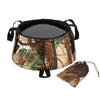 Wash Basin Folding Washing Basin Pot Waterproof Collapsible Bucket  for Outdoor Hiking