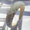 Women's 2025 Luxury Rhinestone Wide Headband: Versatile Bridal & Fashion Accessory