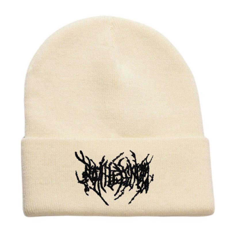 Pure Acrylic Line Knitted Hat Versatile Wool Hat Outdoor Cycling Thermal Hat