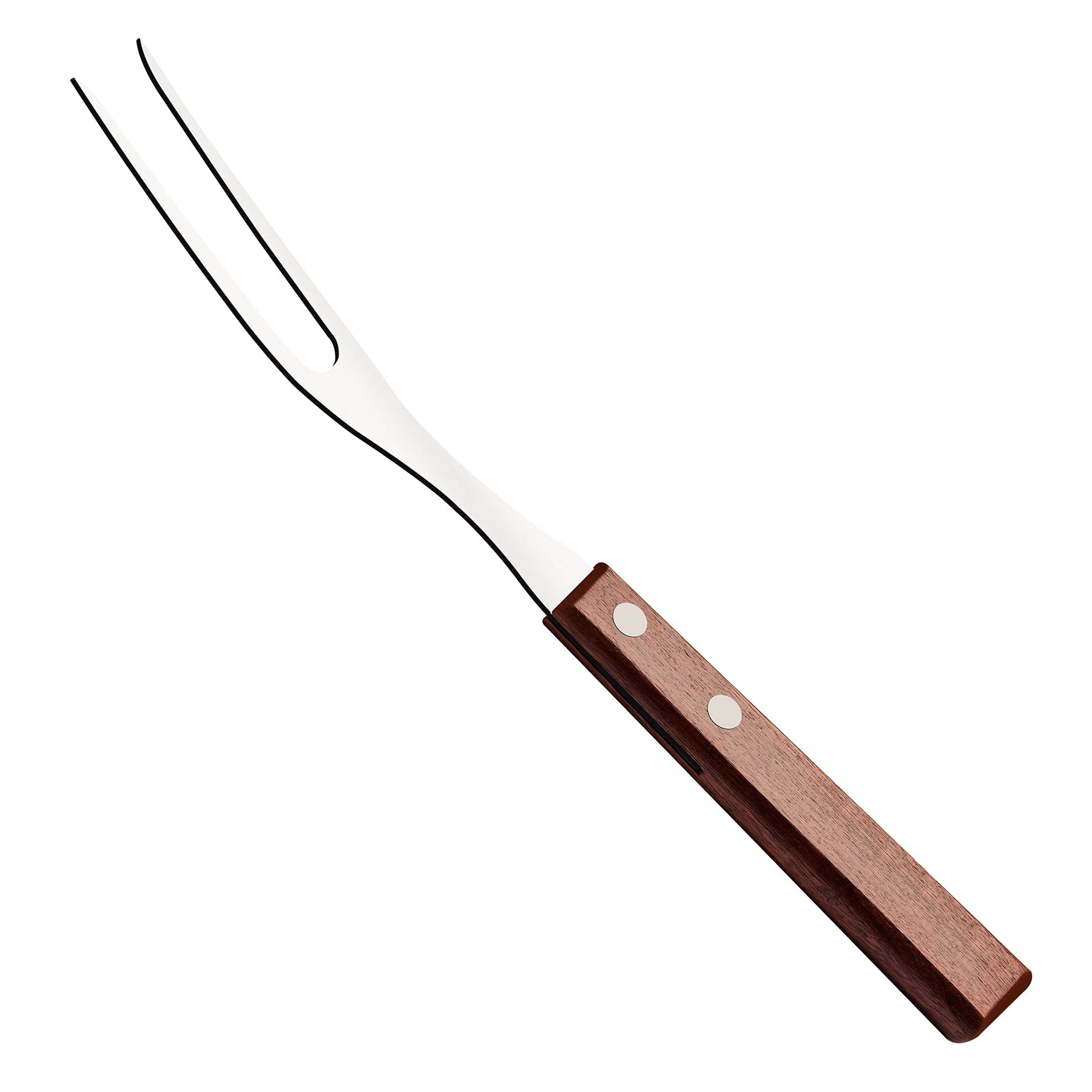 

Tramontina Wooden Handle Carving Fork, Table Size, Traditional, 25cm, Natural Wood, Made in Brazil, 22230/000 TRAMONTINA