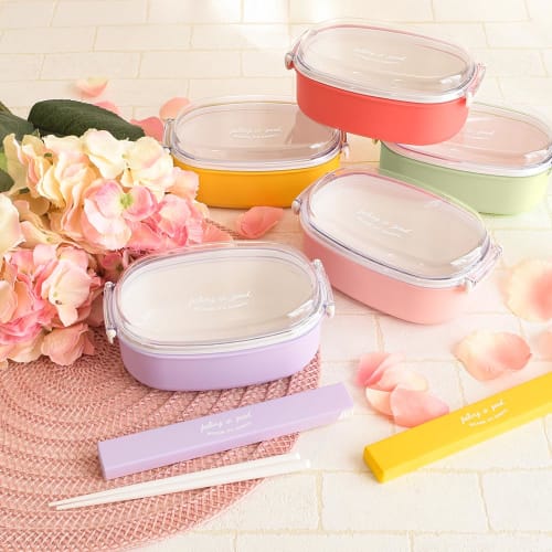 FIG Lacquered Single-Tier Lunch Box, 600ml, Beige, 024