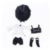 Rakulifey Obitsu 11 Clothing Set Clothes Long Sleeve Shirt Vest Hat Shorts Socks OB11 Size Costume Set Doll Clothes Obitsu Doll Clothes 5 Piece Set