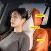 Car Neck & Back Support Pillow - Dual-Core Zero Pressure Support, Height Adjustable, Breathable Mesh, Universal Fit for All Cars