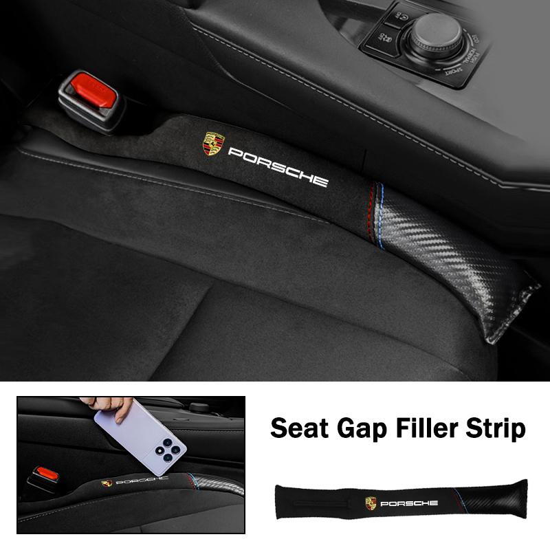 Car Seat Gap Plug Strip Leak-proof Filler Pad For Porsche Cayenne Panamera Macan 911 718 Taycan Boxster Cayman Pajun Accessories