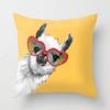 45x45cm Geometric Yellow Giraffe Animal Design Throw Pillow Cover Sofa Office Seat Car Lumbar Cushion Cushion Cover Home Decor
