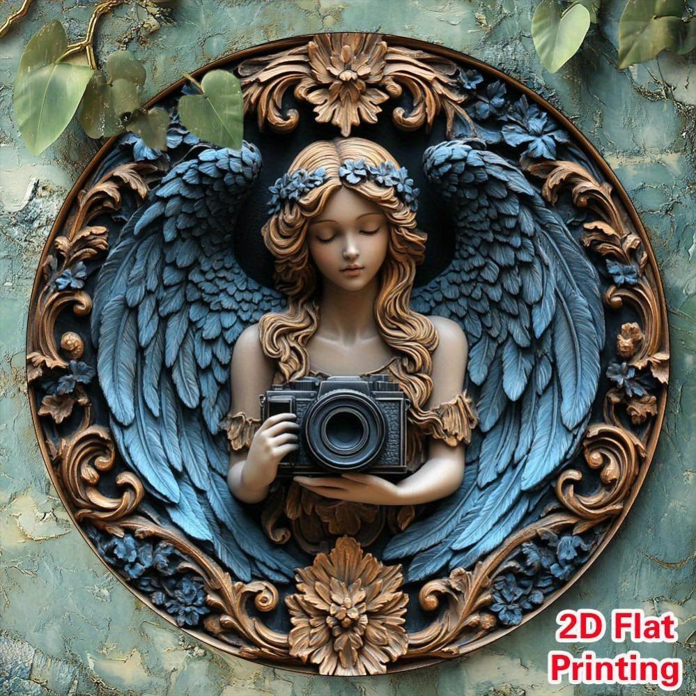 CIFBUY D Flat Aluminum Wall Art Waterproof Durable Decorative Sign For Home Living Room Bedroom Decor Spanish Family Rules Plaq
