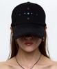 Aleseueseussi Western Rivet Mesh Cap - Black
