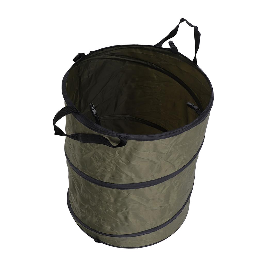90L Folding Trash Container Portable Water Proof Oxford Cloth Camping Trash Bin for Picnic Outdoor