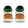 Air Jordan 1 Mid SE Oakland Men Sneakers White Laser-Orange Black 852542-101