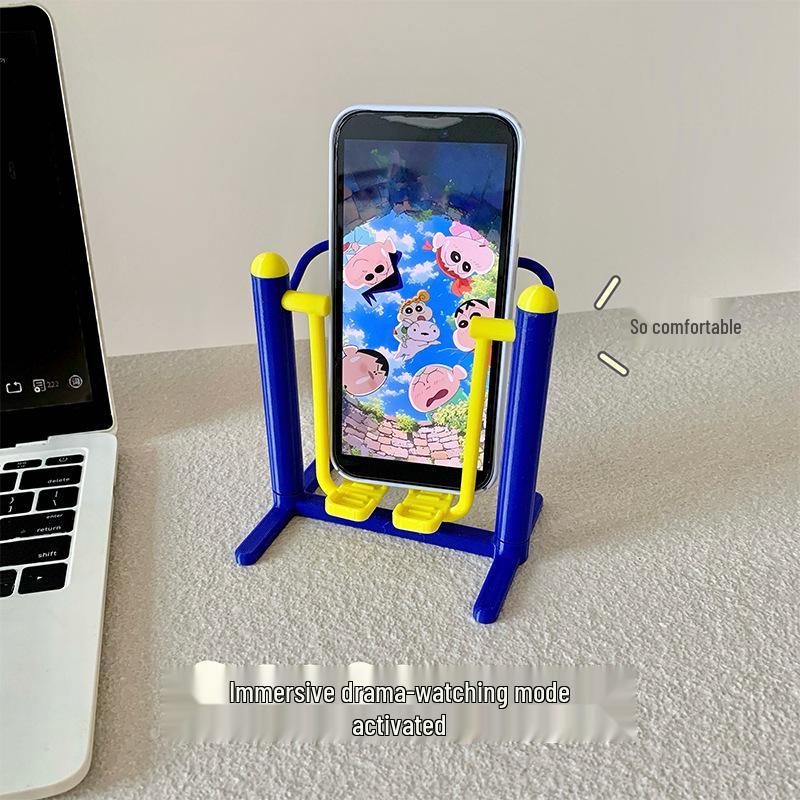 Multifunctional Phone Holder for Desk and Dorm - Lazy Person s Entertainment Stand and Decorative Piece