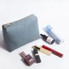 Lychee Grain Cowhide Makeup & Toiletry Bag for Lipstick & Cosmetics Storage