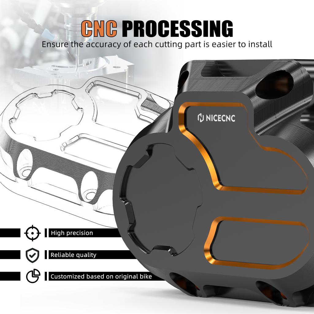 NICECNC Transmission Side Cover For Harley Street Glide FLHX Road King FLHR Road Glide FLTR Dyna Low Rider FXDL Street Bob FXDB