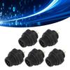 5Pcs Industrial Waterproof Connector IP67 4 Pin Electrical Aviation Wire Cable Quick Plug Socket E7 Buckle